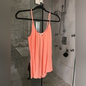H&M Spaghetti Strap Tank Top, Size XS | Colour: Orange